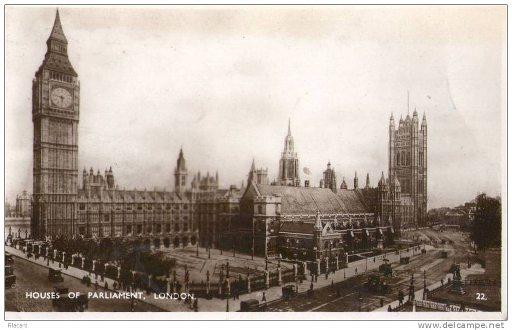 9591     Regno  Unito  London  Houses Of  Parliament   VG  1937 - Houses Of Parliament