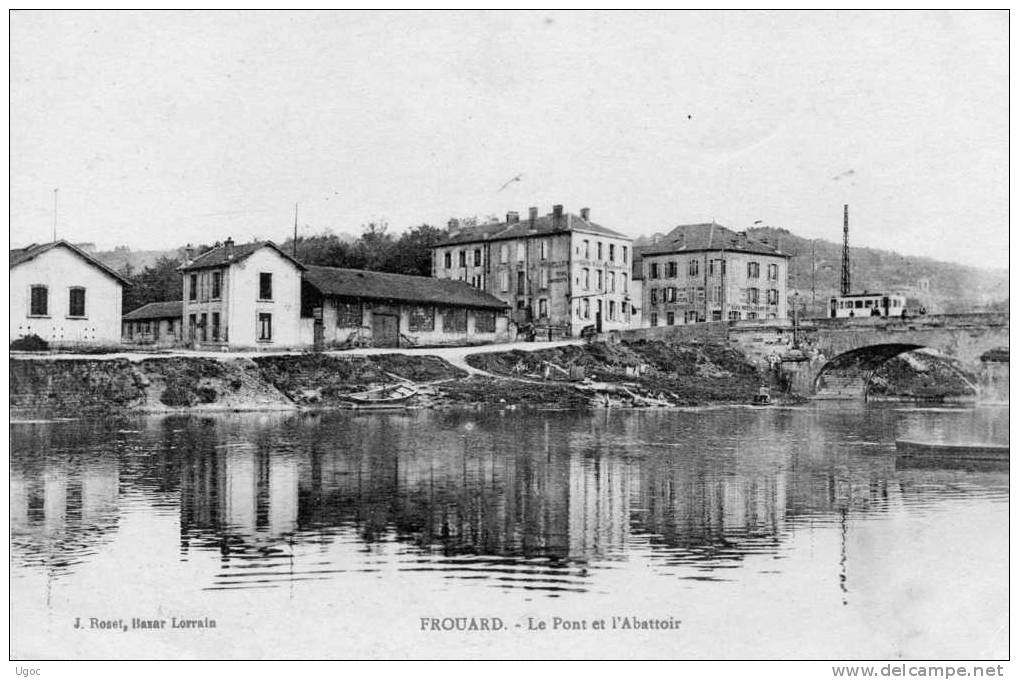 CPA - 54 - FROUARD - Le Pont Et L'Abattoir - 092 - Frouard
