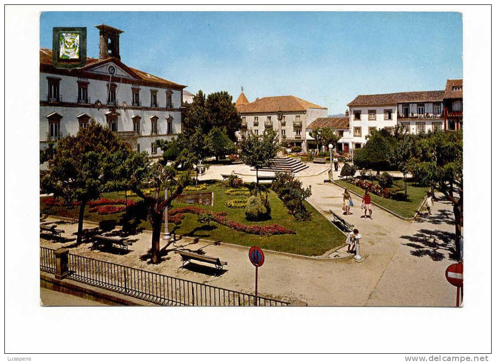 Portugal Cor 08286 – FUNDÃO - PRAÇA DO MUNICÍPIO  CÂMARA MUNICIPAL PAÇOS DO CONCELHO - Castelo Branco