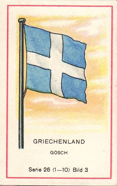 Fahnen / Flags - 26.003 - Griechenland, Greece - Sonstige & Ohne Zuordnung