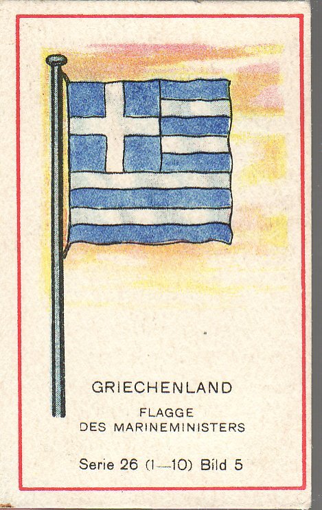 Fahnen / Flags - 26.005 - Griechenland, Greece - Sonstige & Ohne Zuordnung