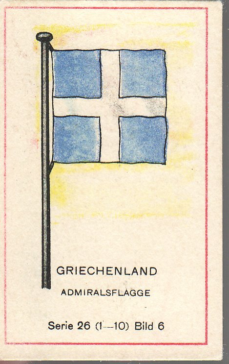 Fahnen / Flags - 26.006 - Griechenland, Greece - Sonstige & Ohne Zuordnung