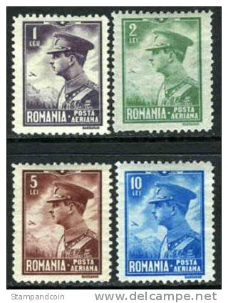 Romania C13-16 Mint Hinged Airmails From 1930 - Ongebruikt