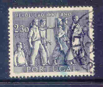 Portugal - 1951 National Revolution 2.30 Esc - Af. 740 - Used - Used Stamps