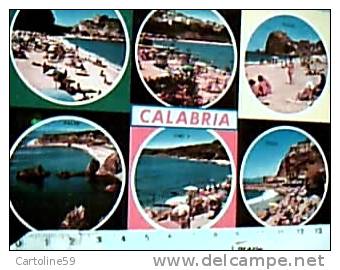 CALABRIA VEDUTE REGGIO  TROPEA VIBO SCILLA PALMI PIZZO  E VIBO VB1981  CT17281 - Reggio Calabria