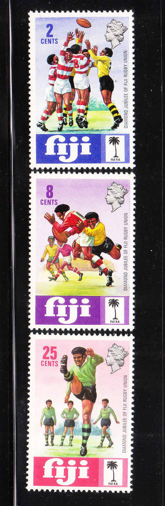 Fiji 1973 60th Anniversary Of Fiji Rugby Union MNH - Fidji (1970-...)