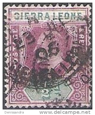 Sierra Leone 1903 Michel 42 O Cote (2001) 6.50 Euro Roi Edward VII Cachet Rond - Sierra Leona (...-1960)