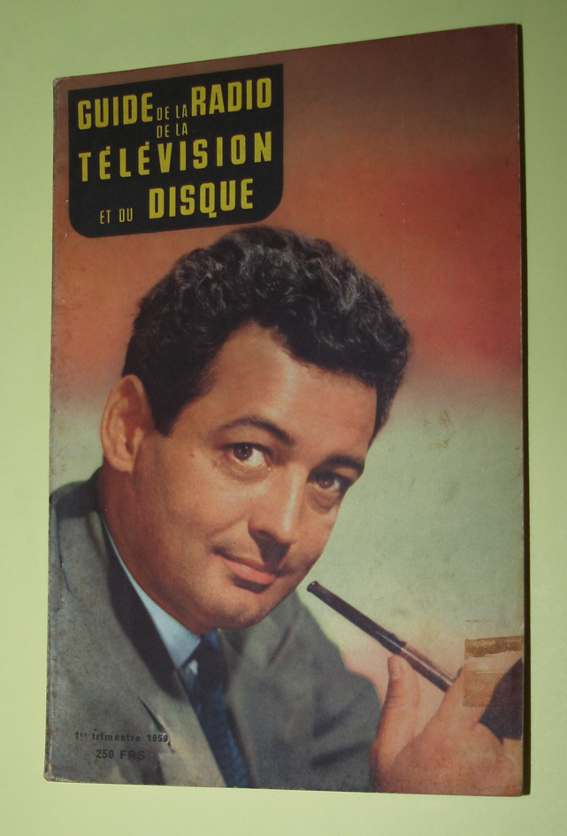 Guide Radio, Télévision, Disque 1959 - Télévision