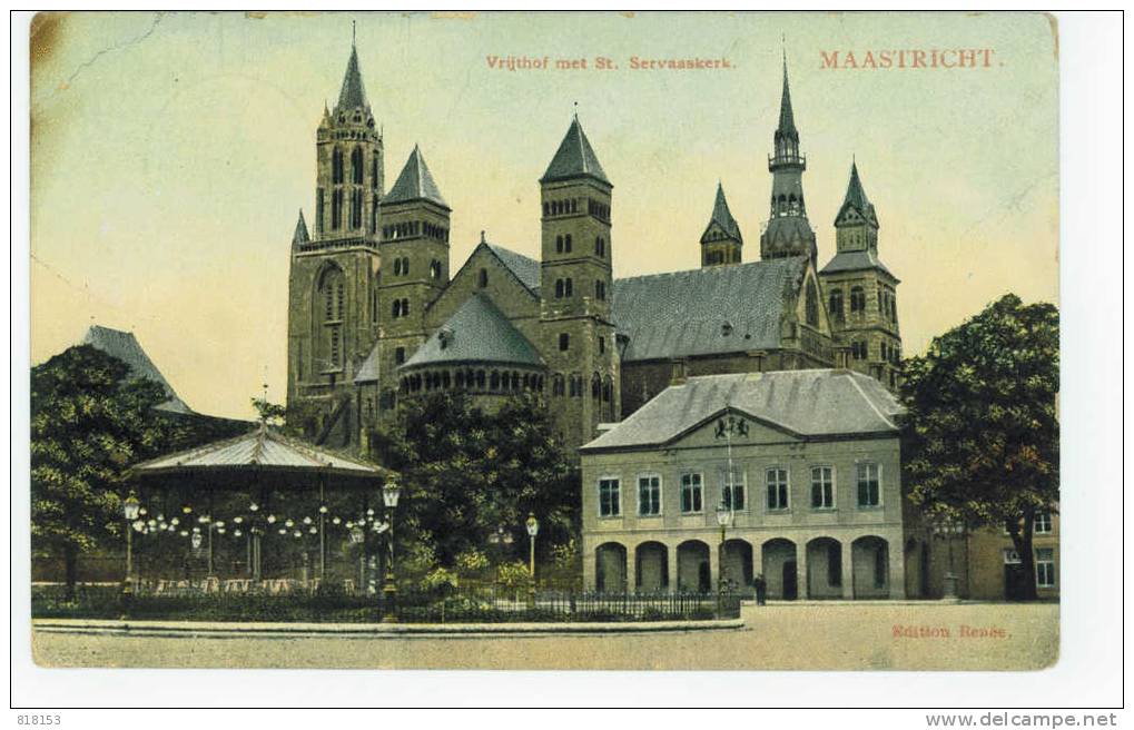 Maastricht - Vrijthof Met St. Servaaskerk - Maastricht