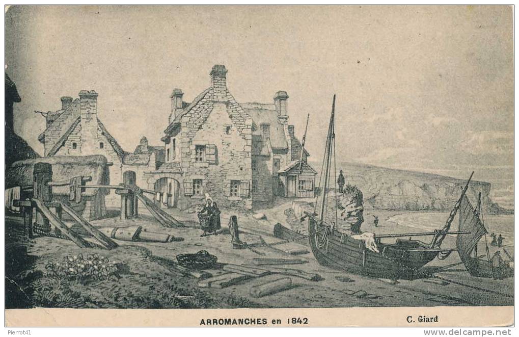 ARROMANCHES En 1842 - Arromanches
