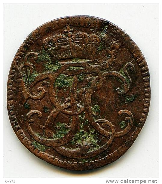 I HELLER    "ALLEMAGNE"  1763    TTB /VF - Petites Monnaies & Autres Subdivisions