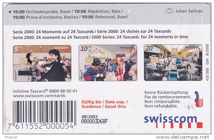 Taxcard Suisse De 5.- - Schweiz
