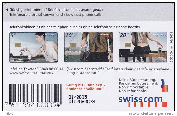 Taxcard Suisse De 5.- - Schweiz