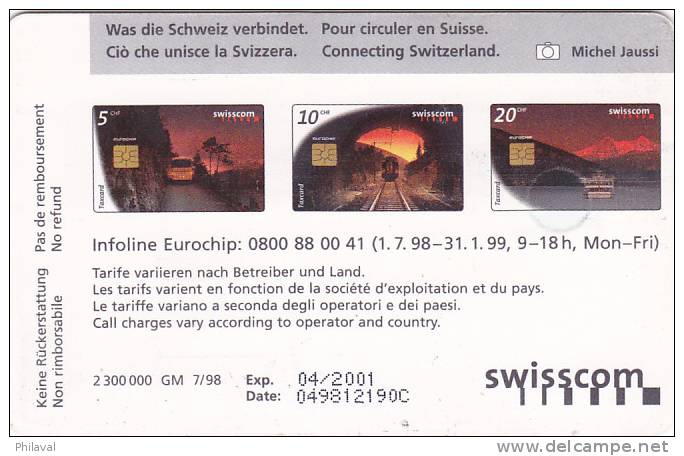 Taxcard Suisse De 10.- - Schweiz