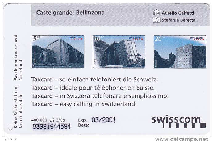 Taxcard Suisse De 20.- - Schweiz