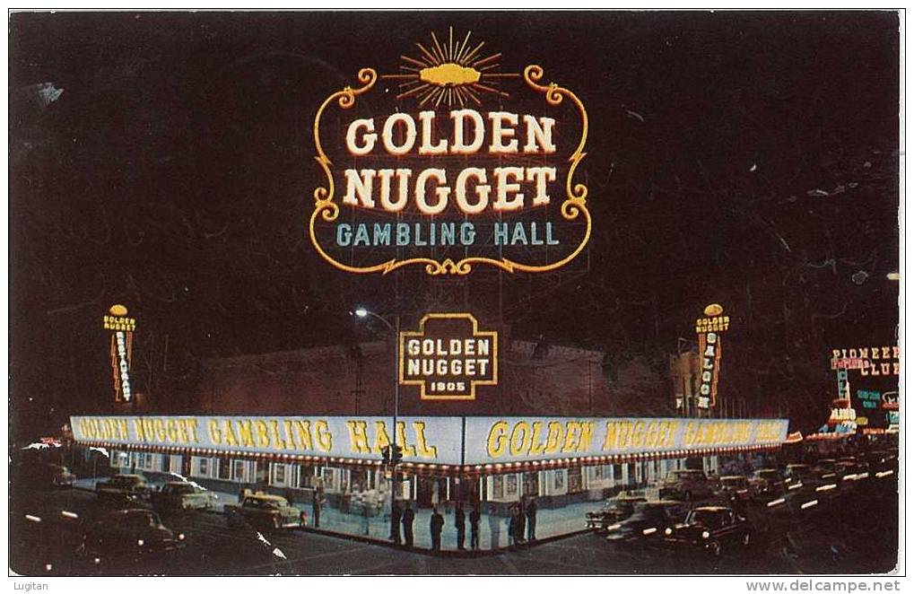 Cartolina - STATI UNITI - USA - UNITED STATES - LAS VEGAS - GOLDEN NUGGET - GAMBLING HALL - Las Vegas