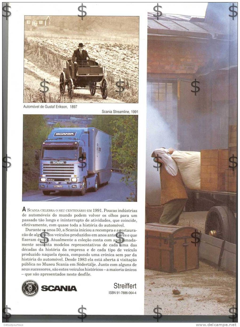 SCANIA  (trucks Camion Carros Lastwagen LKW ) Desfile Scania 1891-1991 - Vita Quotidiana