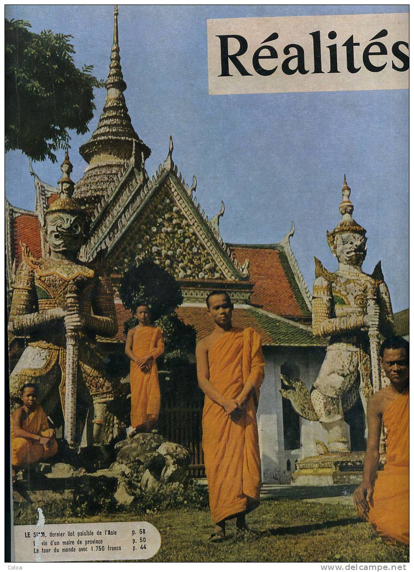 Thaïlande Air France 1953 - Géographie