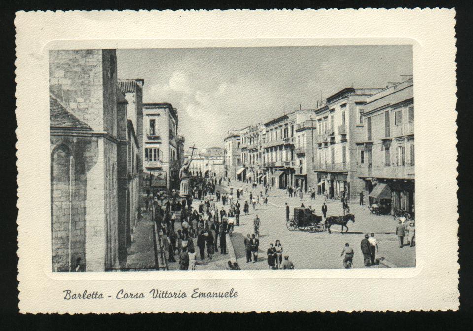 4460-BARLETTA(BARLETTA-ANDRIA-TRANI)-CORSO VITTORIO EMANUELE-ANIMATISSIMA-FP - Barletta