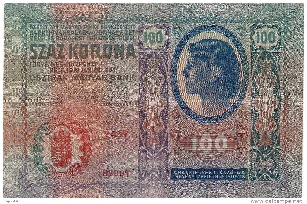 Austria 100 Kronen 1912. - Autriche
