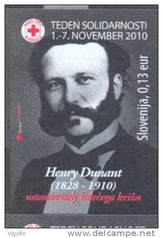 SI 2010-ZZ62 WEEK OF SOLIDARITET, SLOVENIA, 1 X 1v SELBSTICK, MNH - Henry Dunant