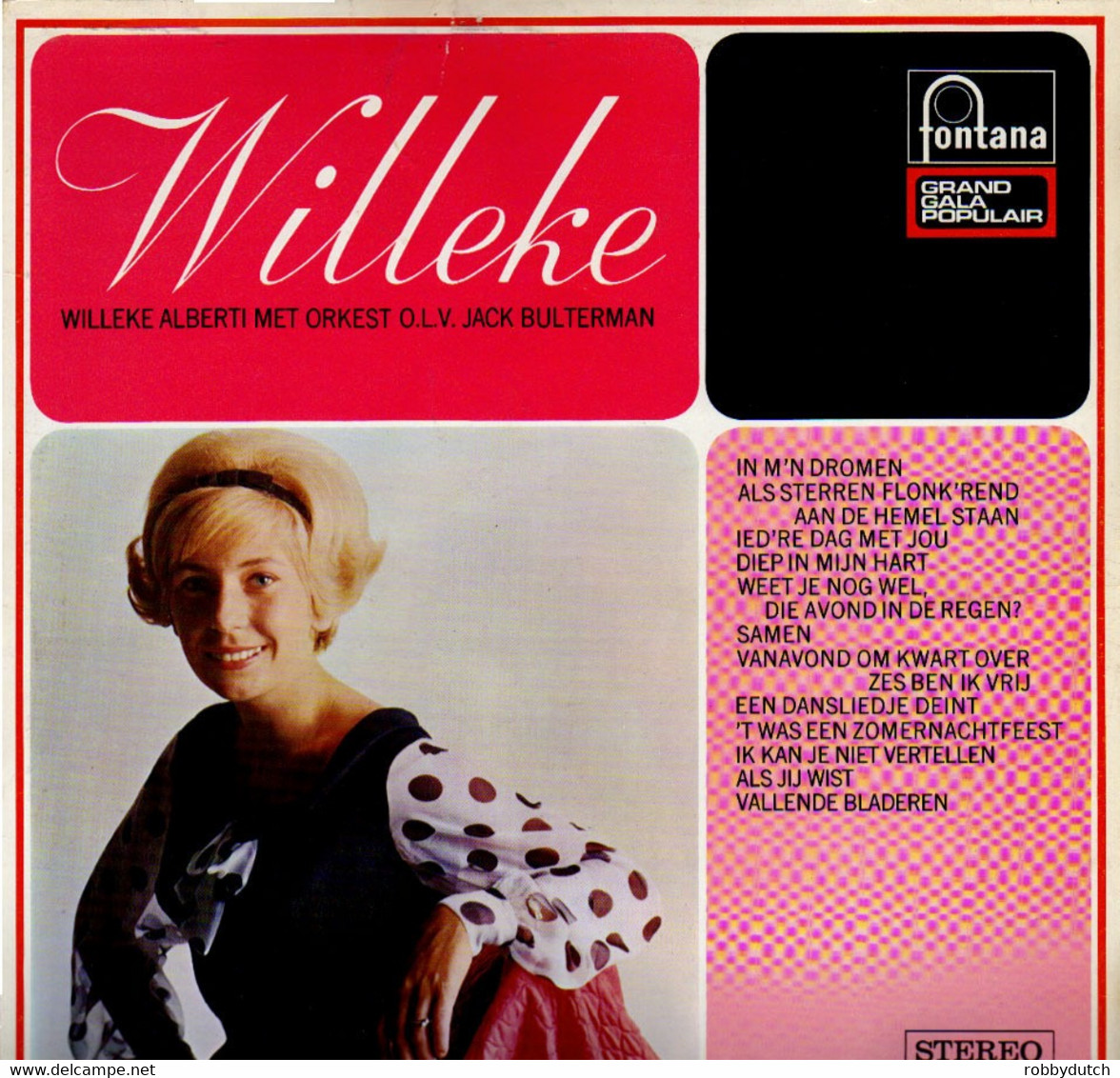 * LP *  WILLEKE ALBERTI - WILLEKE (1e Album) (Holland 1964 Ex-!!! Hoesfoto: Paul Huf) - Other - Dutch Music
