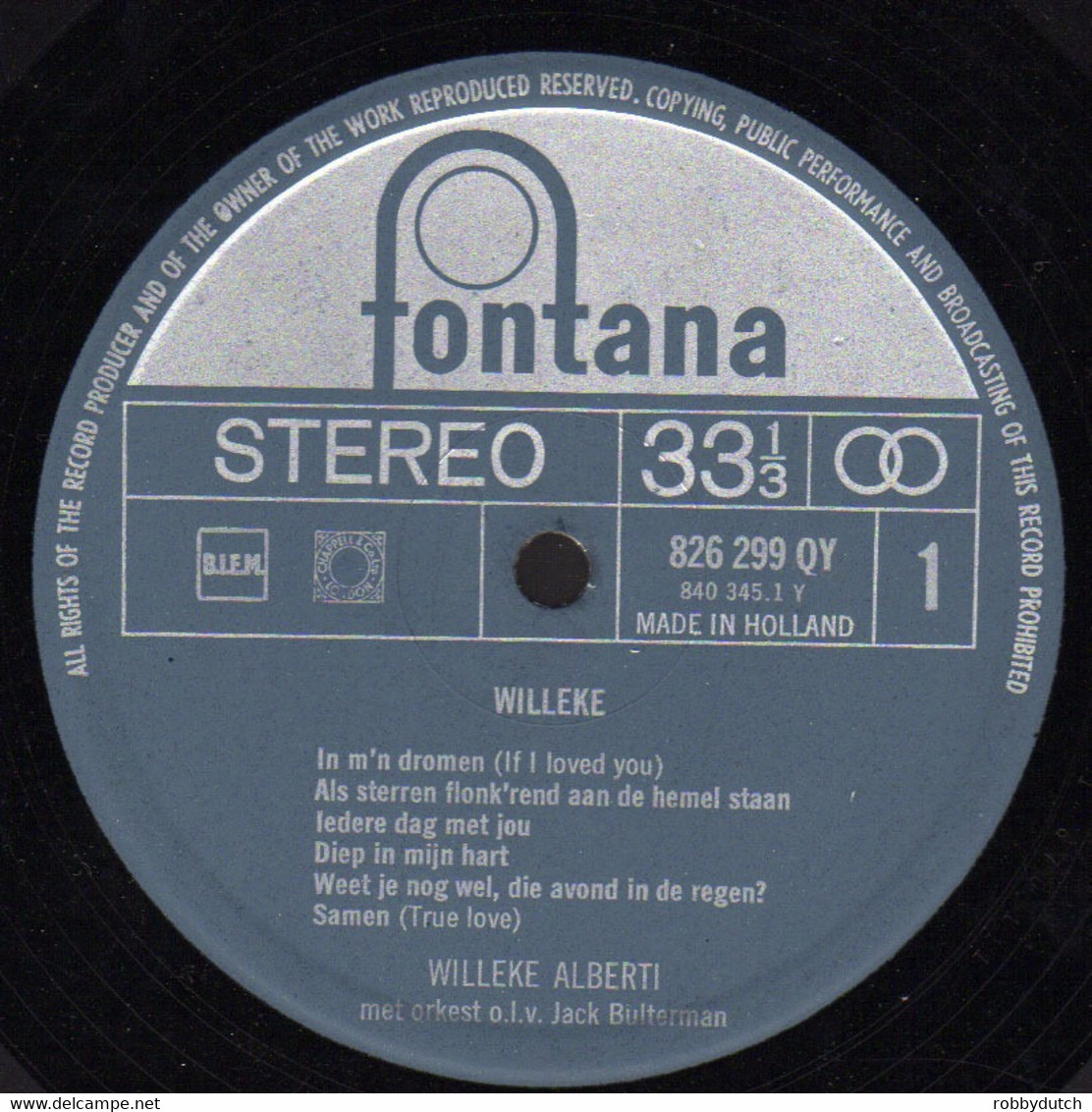 * LP *  WILLEKE ALBERTI - WILLEKE (1e Album) (Holland 1964 Ex-!!! Hoesfoto: Paul Huf) - Other - Dutch Music