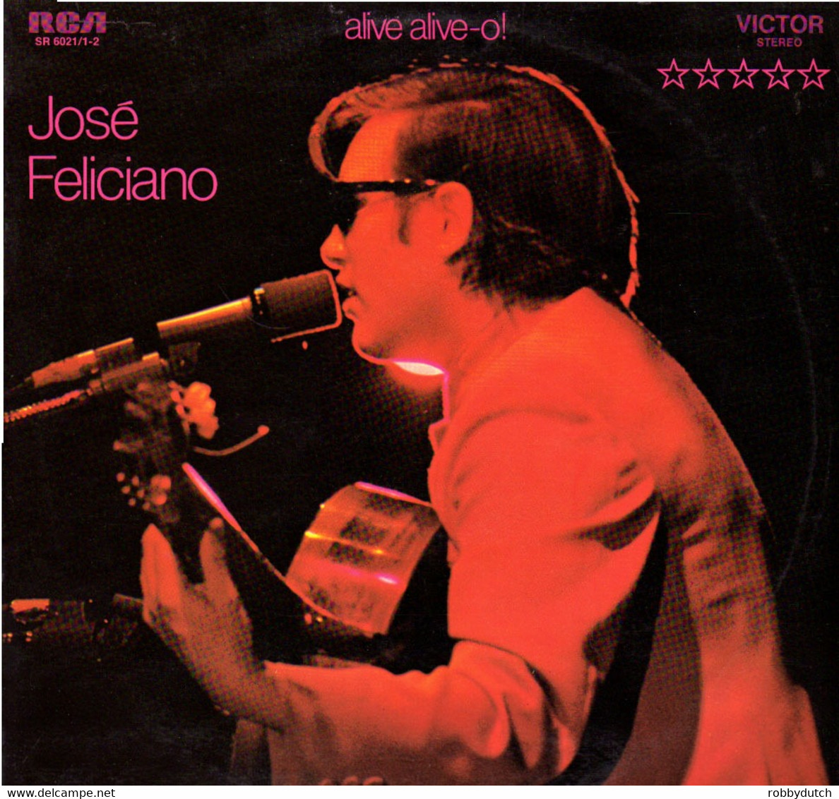 * 2LP *  JOSÉ FELICIANO - ALIVE ALIVE-O! (Live At The London Palladium) (Germany 1969) - Soul - R&B