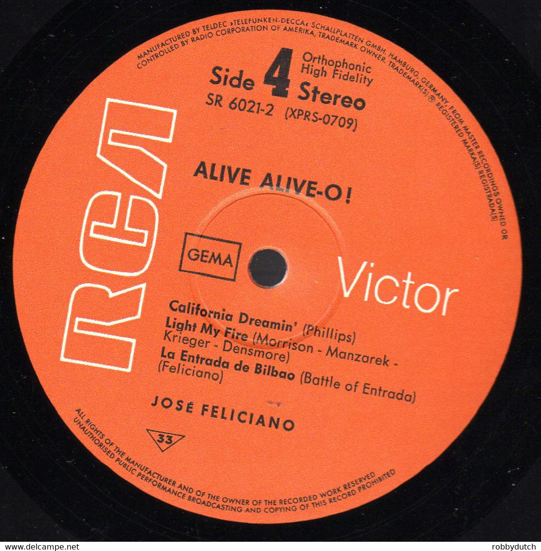 * 2LP *  JOSÉ FELICIANO - ALIVE ALIVE-O! (Live at the London Palladium) (Germany 1969)