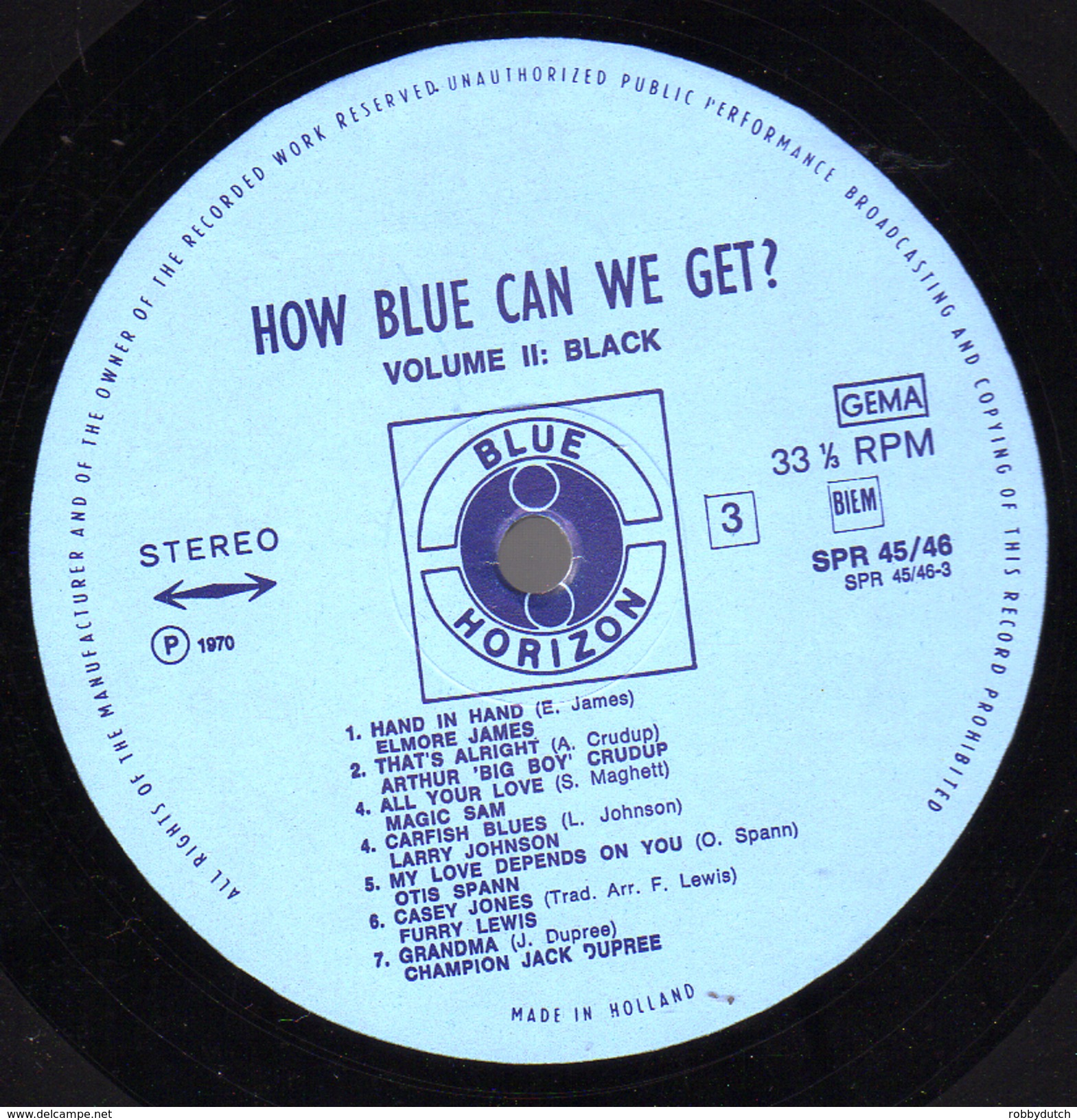 * 2LP *  HOW BLUE CAN WE GET? - VARIOUS ARTISTS (Holland 1970  On Blue Horizon ,very Rare, Ex-!!!) - Blues