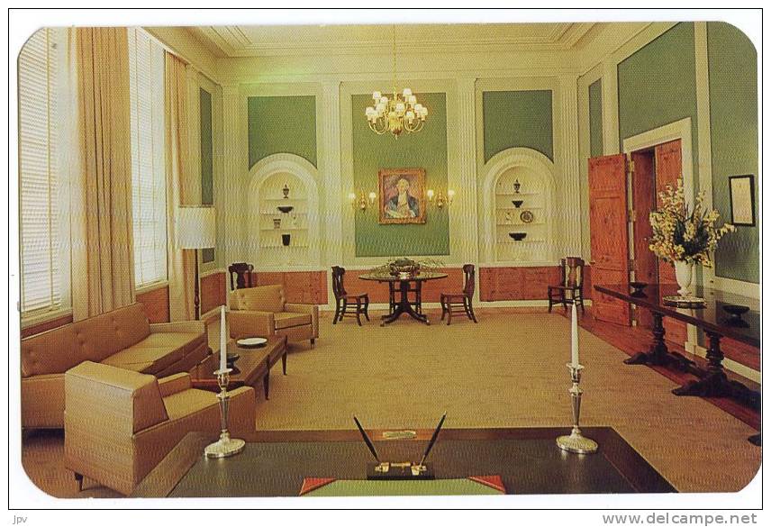 HAMILTON CITY HALL. THE MAYOR'S PARLOUR. BERMUDA. - Bermuda