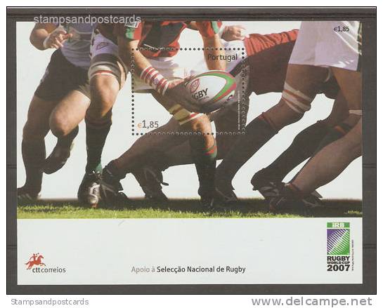 Portugal Coupe Du Monde De Rugby 2007 ** Portugal Rugby World Cup 2007 ** - Unused Stamps