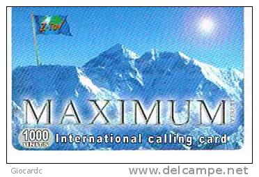 ISRAELE (ISRAEL) -  Z TOV (REMOTE ) - MAXIMUM: EVEREST 1000 EXP. 1.09   -  USED  -  RIF. 4407 - Bergen