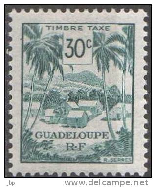 Guadeloupe - N° YT Taxe 42 Neuf **. - Segnatasse
