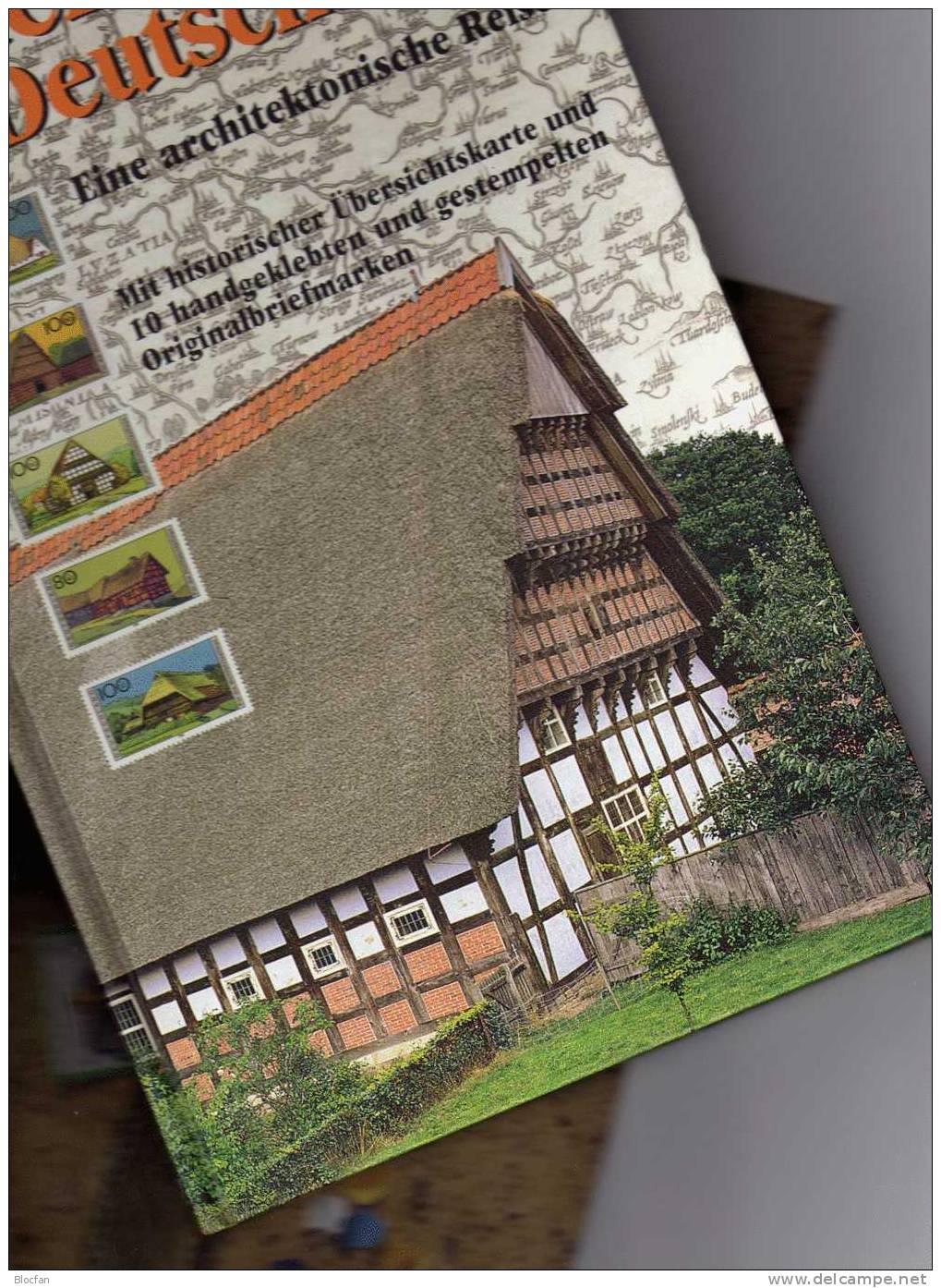 2 Geschenk-Bücher Deutschland Plus 8 Serien O 91€ BRD Bauernhäuser Trachten Book-editionen Architectur Stamps Of Germany - Musei & Esposizioni