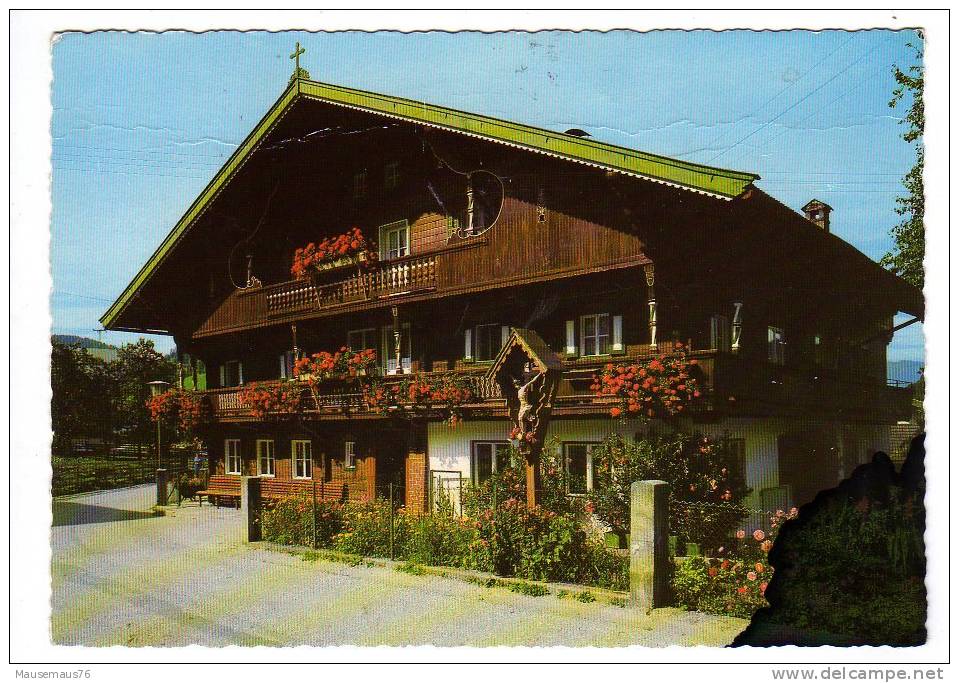 Österreich; Tirol Wildschönau Tiroler Bauernhaus In Niederau - Wildschönau