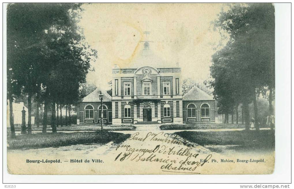 Bourg-Léopold - Hôtel De Ville - Leopoldsburg