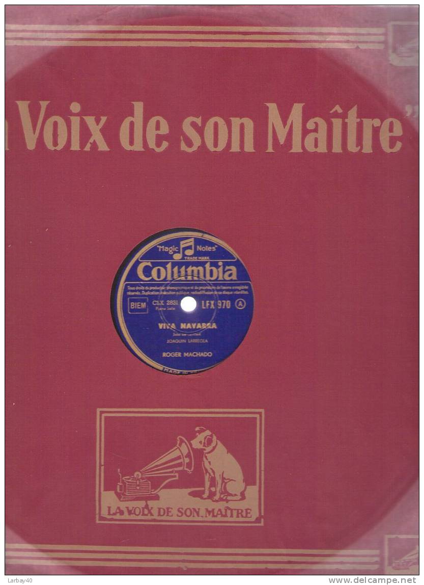 Andaluza - Viva Navara - Machado - 78 Tours - 78 T - Disques Pour Gramophone