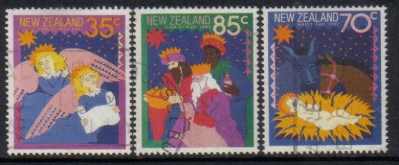 NEW ZEALAND  Scott #  880-2 VF USED - Oblitérés