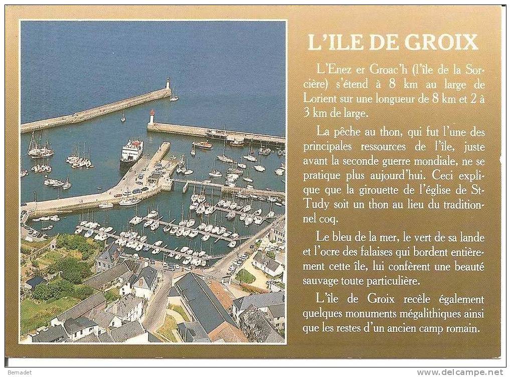 ILE DE GROIX .. VUE GENERALE DE PORT TUDY - Groix