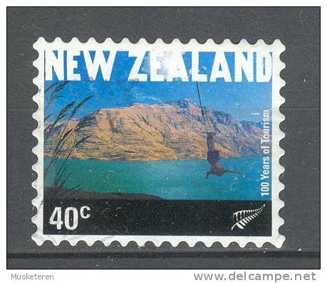 New Zealand 2001 Mi. 1930 BA     40 C Tourismus Tourism Bungee Jumping In Queenstown Perf. 10 X 9 3/4 - Other & Unclassified