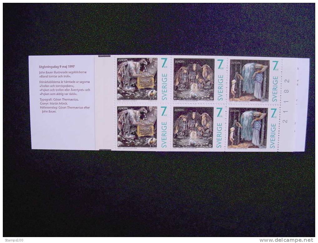 SWEDEN SCHWEDEN  CEPT  BOOKLET     MNH **     (BOXSWE-450/015) - 1997