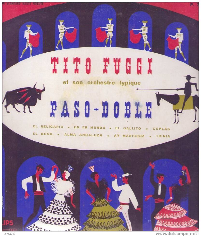 Tito Fuggi Paso Doble - 33 Tours 25 Cm - Sonstige - Spanische Musik