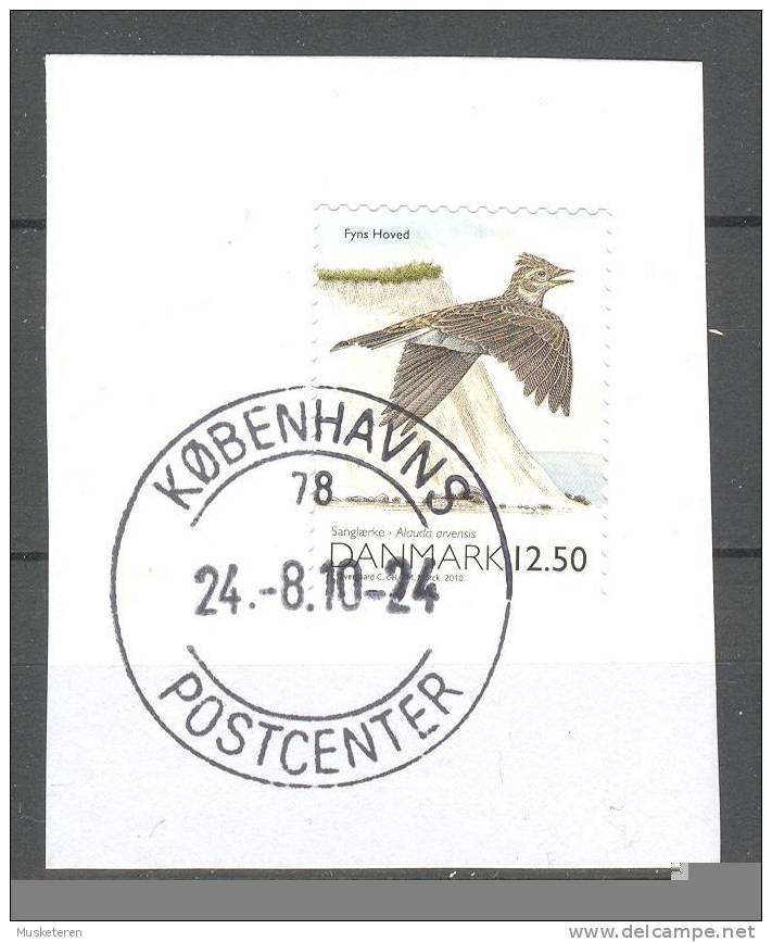Denmark 2010 Mi. 1558   12.50 Kr Fyns Hoved Nature Natur Bird Vogel Deluxe Cancel On Peace !! - Used Stamps