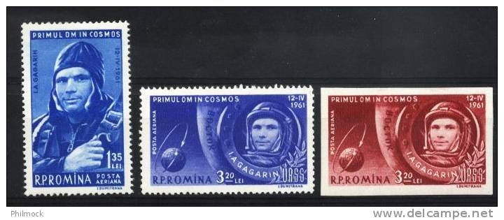 Space-espace - Roumanie PA 141-143** - MNH - - Ongebruikt