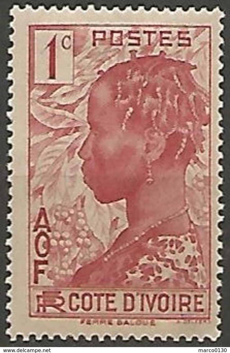 COTE D'IVOIRE  N° 109 NEUF - Unused Stamps