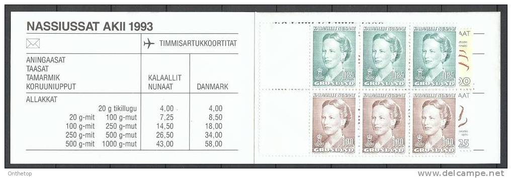 1993 Michel Booklet No. 3 MNH - Lot 2 - Postzegelboekjes