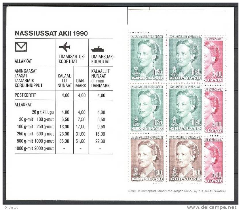 1990 Michel Booklet No. 2 MNH - Lot 2 - Postzegelboekjes