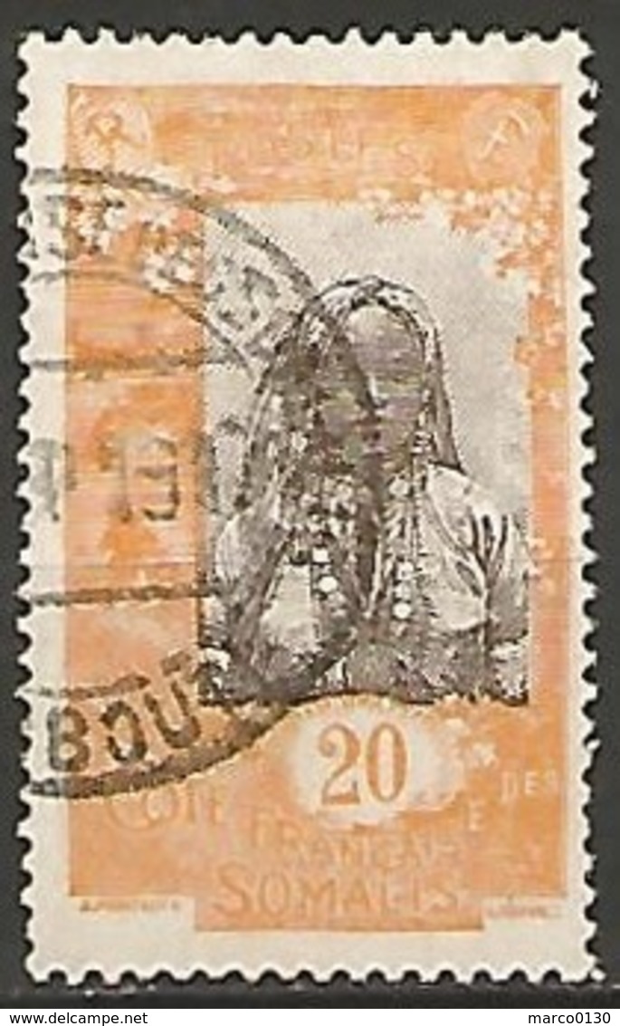 COTE DES SOMALIS N° 89 OBLITERE - Used Stamps