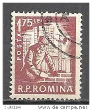 1 W Valeur Oblitérée, Used - ROUMANIE - YT 1706 * 1960 - N° 1084-4 - Usado